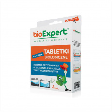 bioExpert, biologické tablety do septikov a domových čističiek odpadových vôd, 4 ks