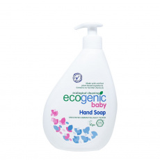 Ecogenic, tekuté mydlo na ruky pre deti s pumpičkou, bez parfumácie, 500 ml