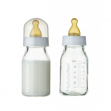 Natursutten, sklenená fľaša pre kojencov 110ml, 2 ks