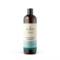 SUKIN, šampón na hĺbkové čistenie vlasov, 500 ml